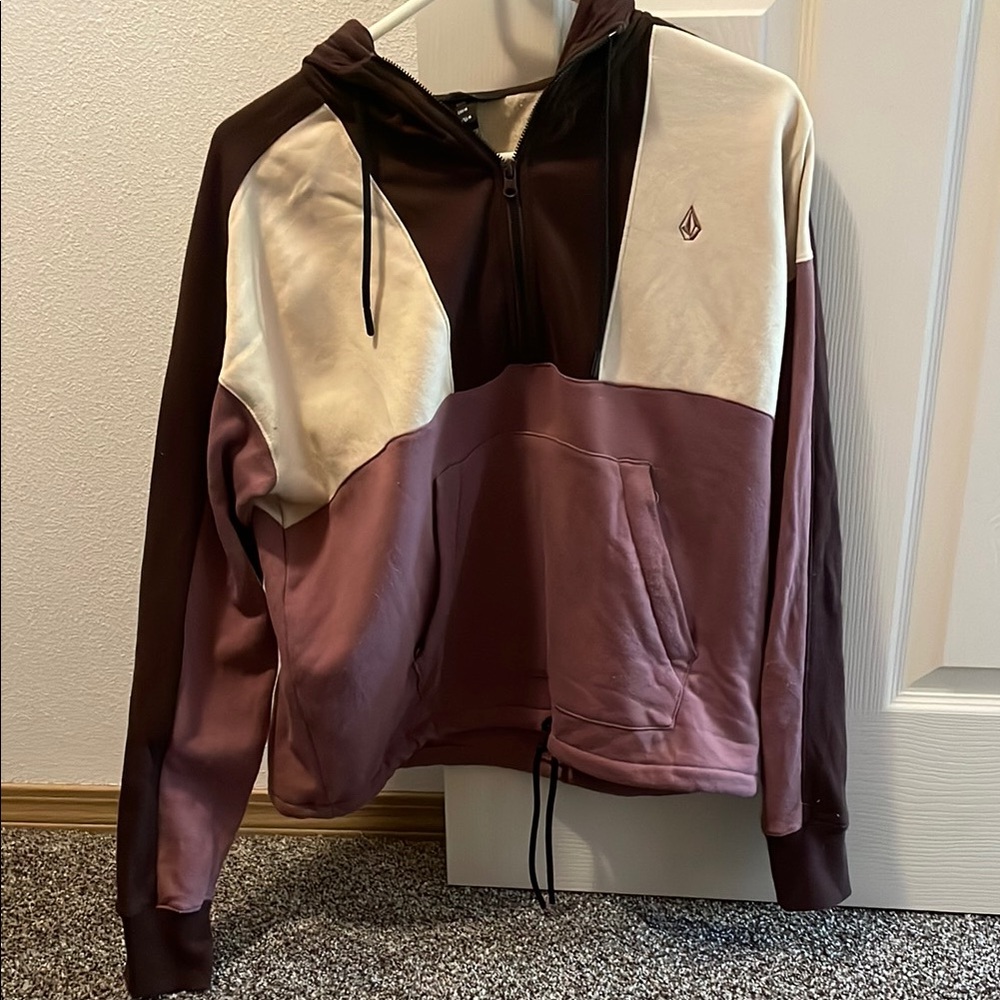 Volcom Colorblock Hoodie Women’s Medium